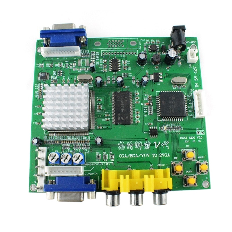 GBS8220 5  RGBS-VGA    CGA / EGA / VGA / YUV Ʈ   